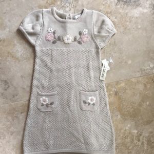 Girls knit dress. Brand new with tags!